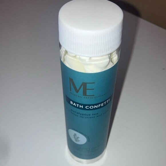 Modern Expressions Bath Confetti Eucalyptus Tea New - Picture 2 of 3